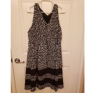 Black and White Dress